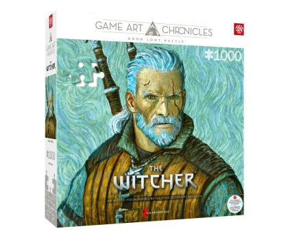Puzzle z gier Merch Game Art Chronicles Puzzle: The Witcher Geralt & Vincent van